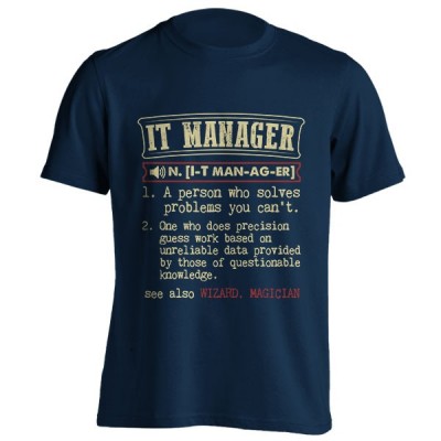تی‌شرت IT Manager Funny Dictionary Term