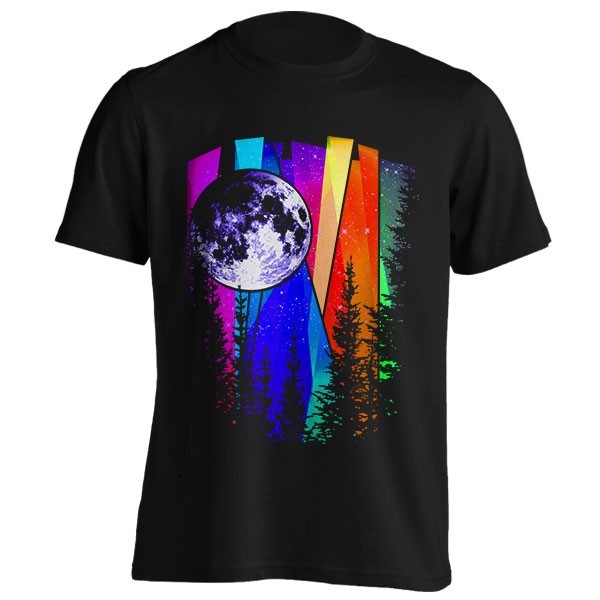 تی‌شرت Northern Lights Moon