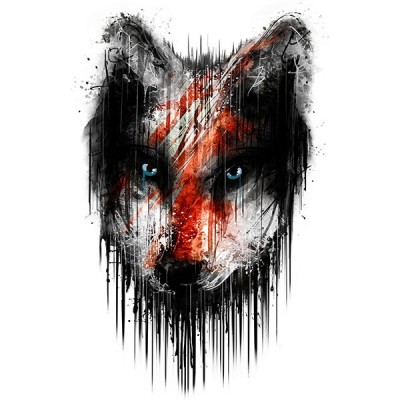 تی‌شرت طرح Wild Rain