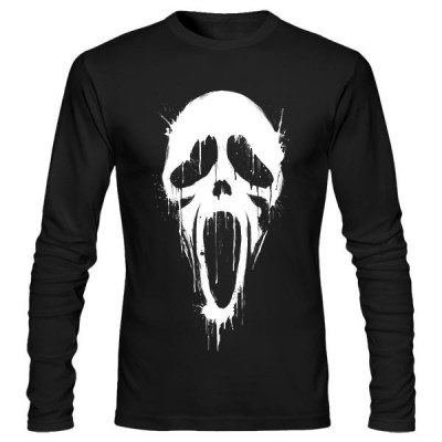تی‌شرت آستین بلند طرح Scream