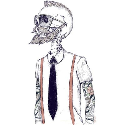 تی‌شرت آستین بلند طرح The Gentleman