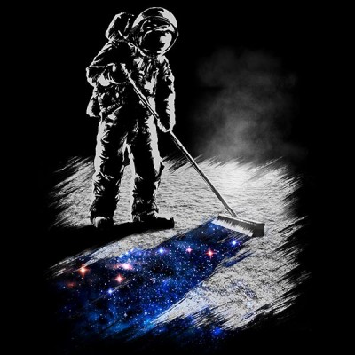 تی‌شرت آستین بلند طرح Stardust Sweeper