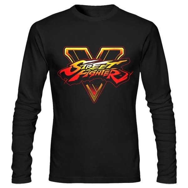 تی‌شرت آستین بلند طرح Street Fighter V