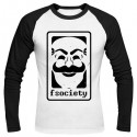 تی‌شرت آستین بلند رگلان طرح سریال Fsociety