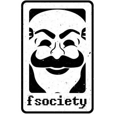 تی‌شرت آستین بلند رگلان طرح سریال Fsociety