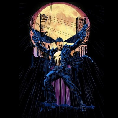 تی‌شرت آستین بلند طرح The Punisher is here