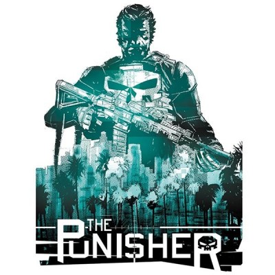 تی‌شرت آستین بلند رگلان طرح City Justice