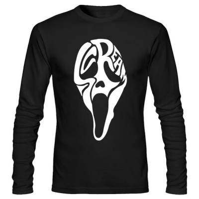تی‌شرت آستین بلند طرح SCREAM