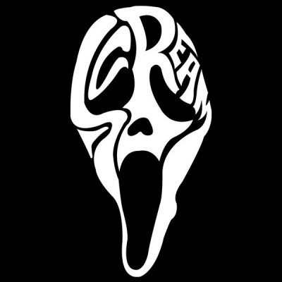 تی‌شرت آستین بلند طرح SCREAM