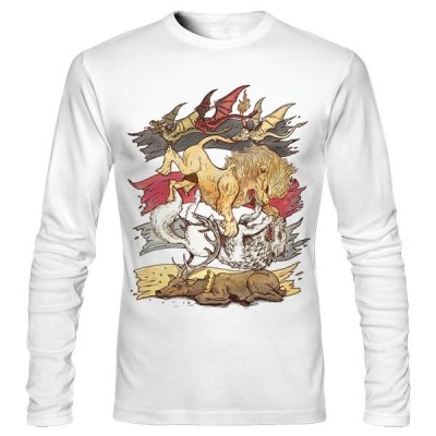 تی‌شرت آستین بلند طرح A King in Every Corner