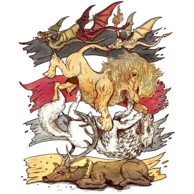 تی‌شرت آستین بلند طرح A King in Every Corner