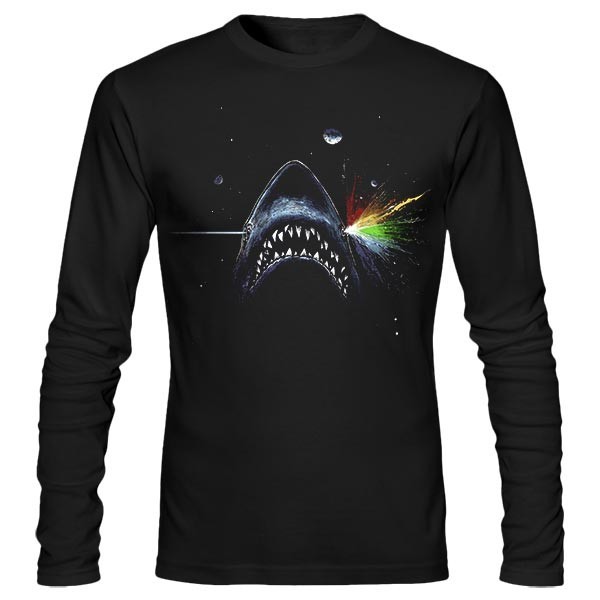 تی‌شرت آستین بلند طرح Dark Jaw of the Moon