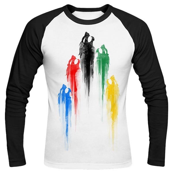 تی‌شرت آستین بلند رگلان طرح FROM DAYS OF LONG AGO