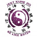 تی‌شرت طرح Jeet Kune Do Be Like Water