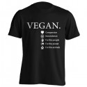 تی‌شرت طرح Vegan