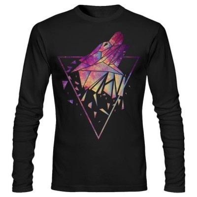 تی‌شرت آستین بلند طرح wolf break