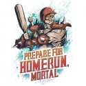 تی‌شرت آستین بلند رگلان طرح Prepare for homerun
