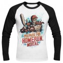 تی‌شرت آستین بلند رگلان طرح Prepare for homerun