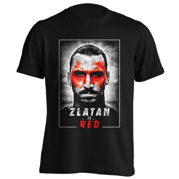 تی‌شرت طرح Zlatan is Red
