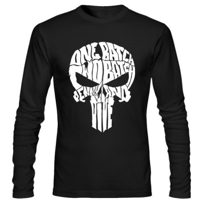 تی‌شرت آستین بلند طرح Punisher One Batch Two Batch