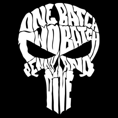 تی‌شرت آستین بلند طرح Punisher One Batch Two Batch