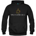 سویشرت هودی طرح TAKE A COFFEE BREAK