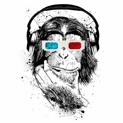 تی‌شرت آستین بلند رگلان طرح Bananas for Thought