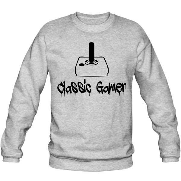سویشرت ملانژ طرح بازی Classic Gamer