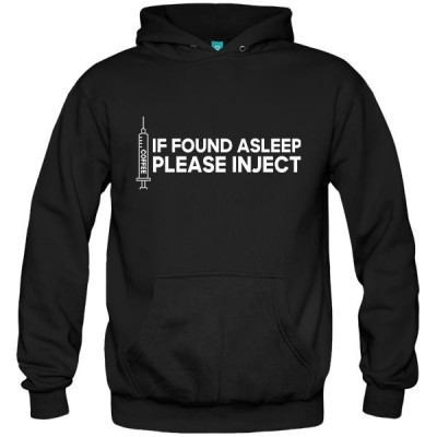 سویشرت هودی طرح قهوه PLEASE INJECT COFFEE