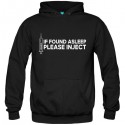 سویشرت هودی طرح قهوه PLEASE INJECT COFFEE
