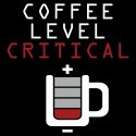 سویشرت هودی طرح قهوه Coffee Level Critical