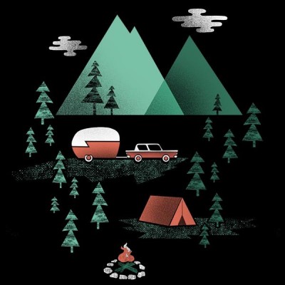 تی‌شرت Pitch a Tent