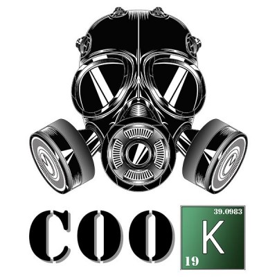 تی‌شرت آستین بلند رگلان طرح Cook Hemistry