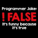 سویشرت هودی طرح Programmer Joke !False