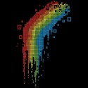 تی‌شرت Rainbow Pixel