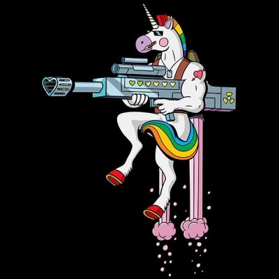 تی‌شرت Unicorn Soldier