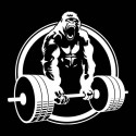 سویشرت هودی طرح Gorilla Lifting Exercise