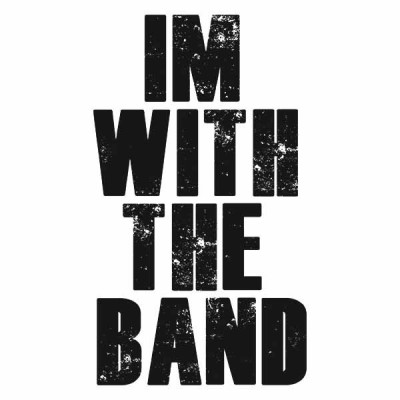 تیشرت آستین بلند رگلان طرح IM WITH THE BAND