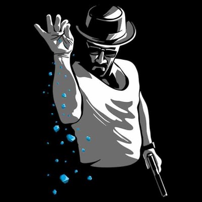 تیشرت طرح Meth Bae