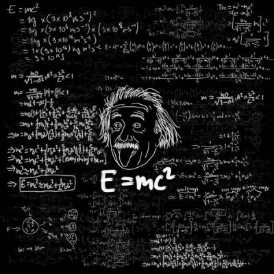 تیشرت طرح E equals mc2