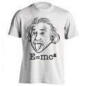 تیشرت طرح E equals MC2 Genius