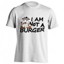 تیشرت طرح I am not a BURGER