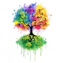 تیشرت طرح Ohm Tree