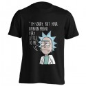 تیشرت طرح Rick opinion