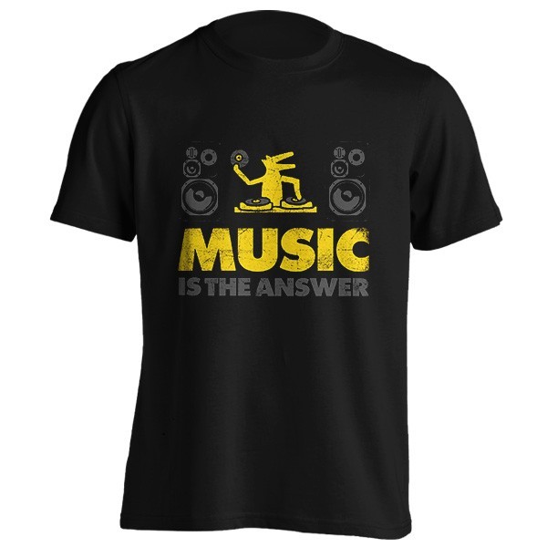 تیشرت طرح Music