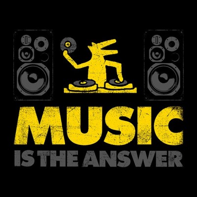 تیشرت طرح Music