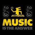 تیشرت طرح Music