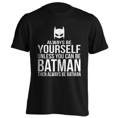تیشرت طرح Always Be Batman