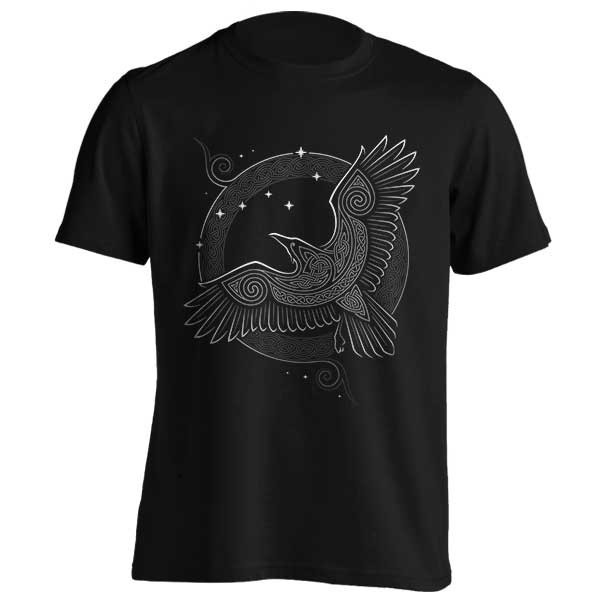 تیشرت طرح NORTHERN RAVEN