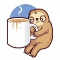 تیشرت طرح Ahhh Mornings